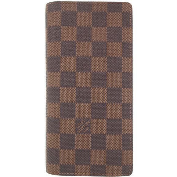 Louis Vuitton Damier Wallet Bifold Brazza Long Portefeuille - Picture 1 of 5
